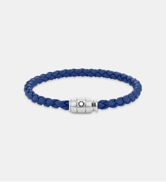 Bracelet 3 Rings Argenté 130898P-PAR - Montblanc - Argent et bleu