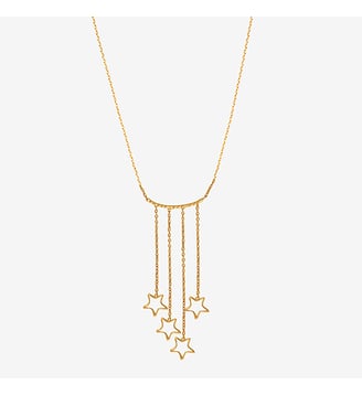 Collier doré grand modèle - cassiopee - Caroline Najman - Doré