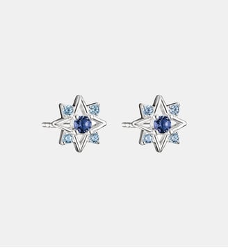 Clous d’oreilles étoile avec pierres bleues - Thomas Sabo - Argent