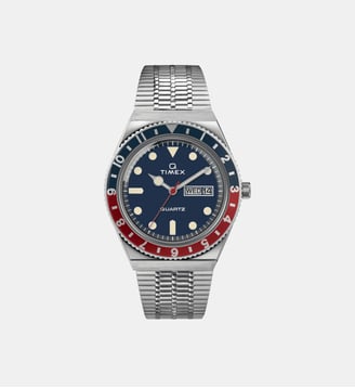 Montre Q timex Bleu TW2T80700 - Timex - Multicolore