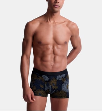 Boxer classique - Aubade - Gris et jaune