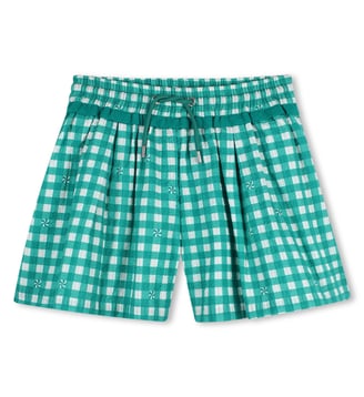 Short imprimé vichy Kids Around