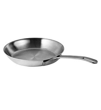 Poele 28 Cm Sans Couvercle - Expert - Degrenne - Gris