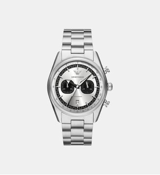 Montre Emporio Armani Argenté, Noir AR11636 Emporio Armani