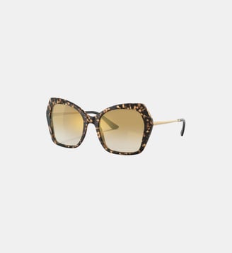 Lunettes de soleil Papillon DG4399 - Dolce & Gabbana - Marron gris