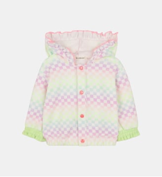 Sweat zippé à capuche - Billieblush - Multicolore