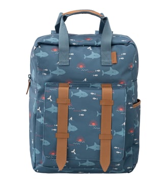 Sac à dos large Shark déperlant - Fresk - Bleu gris