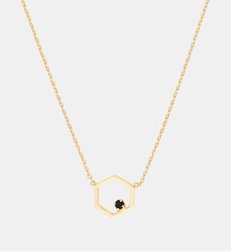 Collier doré - honey - Caroline Najman - Noir
