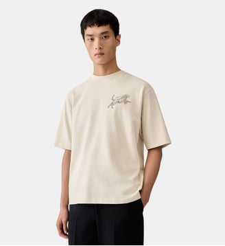 Le Tshirt Rita - Jacquemus - Noir et beige