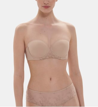 Soutien-gorge bandeau Delice - Simone Pérèle - Peau