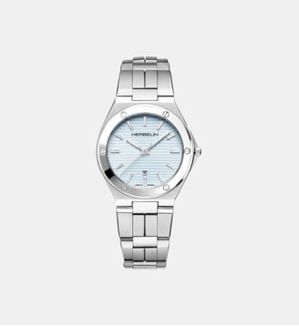 Montre Cap camarat Bleu clair 14545B25 - Herbelin - Argenté