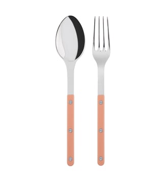 Couverts de service, Bistrot Uni - Sabre - Rose nude