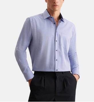 Chemise d'affaires 1/1 Regular Col Kent - Seidensticker - Bleu