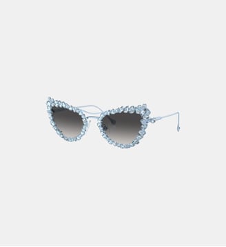 Lunettes de soleil Irrégulier SK7011 - Swarovski - Bleu