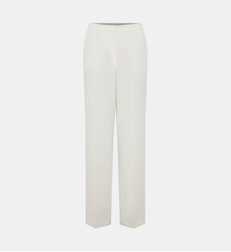 Pantalon fluide au dos élastiqué - AELIA - Gerard Darel - Écru