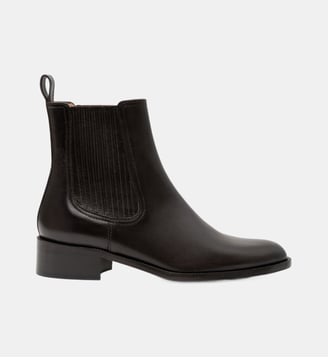 Gil - Bottines En Cuir Veau Lisse Expresso - Parallèle - Noir