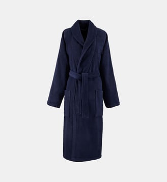 Peignoir de bain long en coton - Ralph Lauren Home - Midnight