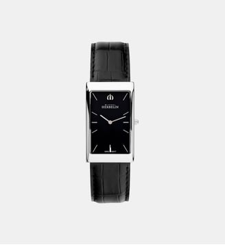 Montre Grand palais Noir 1162/14 - Herbelin - Argenté