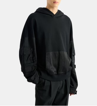 Hoodie Balmain Vintage Utility - Balmain - Noir