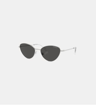 Lunettes de soleil Œil de chat SK7014 - Swarovski - Gris foncé