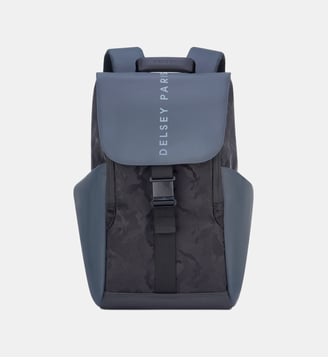 Sac à dos Securflap - Delsey Paris - Noir et kaki