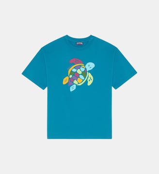 T-shirt en coton organique Big Turtle - Vilebrequin - Coin coin