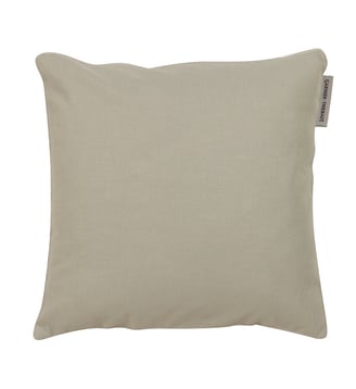 Housse de coussin pur coton - Garnier Thiebaut - Blanc nacré