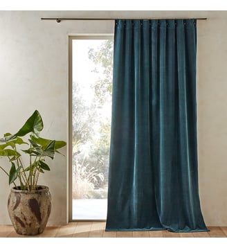 Rideau velours stone washed AM.PM