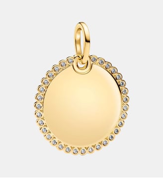 Médaillon Rond Gravable Doré - Pandora - Doré