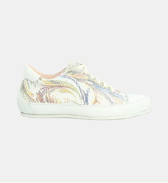 Basket rotonda - cuir lisse - Manfield - Multicolore