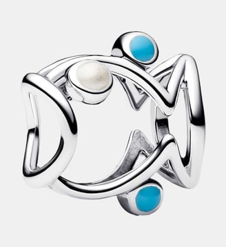 Charm Poisson Ajouré - Pandora - Argenté