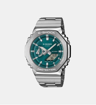 Montre Casio G-shock Vert GM-2110D-3A1ER - G-Shock - Argenté