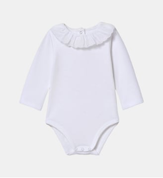 Body  col coquilles - Coton biologique - Cyrillus - Blanc cassé