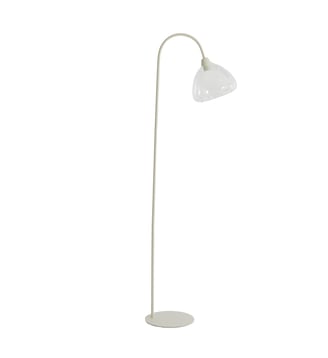 Lampadaire Bisho - Light & Living - Blanc