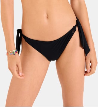 Bas de maillot culotte nouée Menda - Banana Moon - Noir