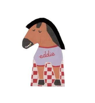 Marionnette Vibes Eddie Horse - Nobodinoz - Multicolore