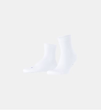 Chaussettes Courtes Run Rib Coton - Falke - Blanc