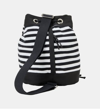Sac baluchon daniela - Agnès b. - Noir et blanc