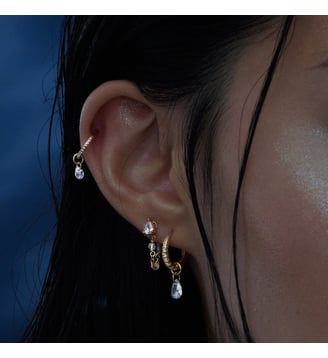 Charm Goutte - Nebuleuse Bijoux - Argent