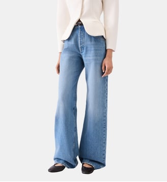 Le De-nimes Large - Jacquemus - Blue et tabac