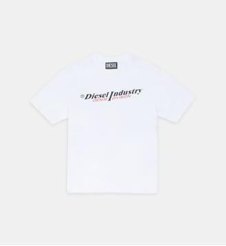 T-shirt avec logo - Diesel Kids - Blanc