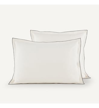 Taie d'oreiller enfant voile coton bio lavé AM.PM