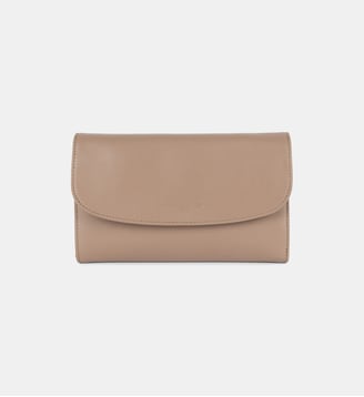 Compagnon dos à dos Paris PM en cuir - Lancaster - Gris