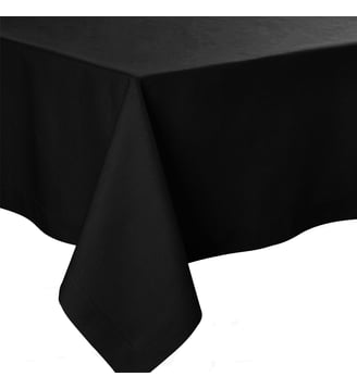 Nappe unie en lin, 170 gr/m², FLORENCE - Alexandre Turpault - Noir