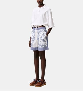 Short court rayures - Claudie Pierlot - Bicolore