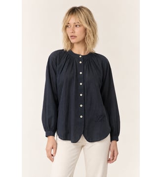 Chemise Cirus PLN - Leon & Harper - Bleu marine