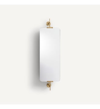 Miroir rectangulaire pivotant, hauteur 106 cm AM.PM