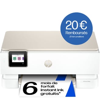 Imprimante jet d'encre Envy Photo 7234 éligible Instant Ink HP
