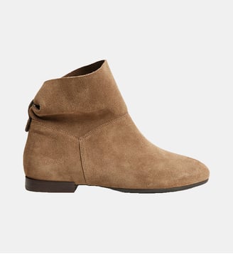 Boots Pluton en cuir suédé  - Jonak - Taupe