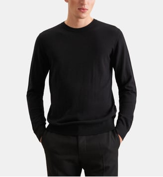 Pull-over 1/1 Regular - Seidensticker - Noir
